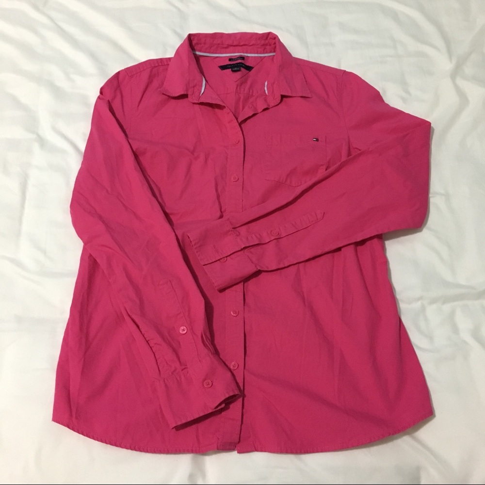 Pink Button Down
